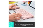 Клавиатура Logitech K380 для MAC Multi-Device Bluetooth UA Rose (920-010406)