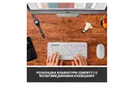 Клавиатура Logitech K380 для MAC Multi-Device Bluetooth RU Off-White (920-010407)