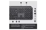 Клавиатура Logitech MX Keys Advanced Wireless Illuminated UA Graphite (920-009415)