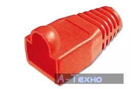 Колпачок коннектора для RJ45 червоний 100 шт DIGITUS (A-MOT/R8/8) - Фото