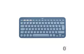 Клавіатура Logitech K380 for MAC Multi-Device Bluetooth UA Blueberry (920-011180) - Фото