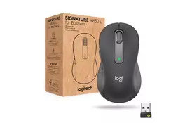Мишка Logitech Signature M650 L Wireless Mouse for Business Graphite (910-006348) - Фото