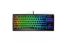 Клавиатура SteelSeries Apex 3 TKL USB UA Black (SS64817) - Фото