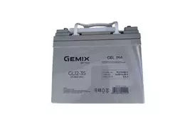 Батарея для ИБП Gemix GL 12V 35Ah (GL12-35 gel) - Фото