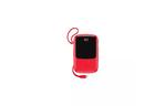 Батарея универсальная Baseus QPow 10000mAh 15W, USB-C, USB-A, out.:3A, с cable to Lightning, red (PPQD-B09)