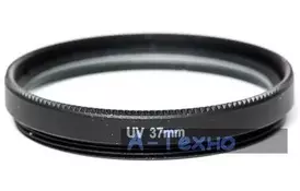 Светофильтр PowerPlant UV 37 мм (UVF37) - Фото