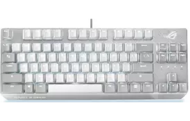 ASUS Клавіатура ROG Strix Scope NX TKL Moonlight White RD LED 84key USB EN White - Фото