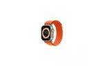 Смарт-часы Apple Watch Ultra GPS + Cellular, 49mm Titanium Case with Orange Alpine Loop-Medium (MQFL3UL/A)