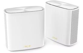 ASUS Маршрутизатор ZenWiFi XD6 2PK white AX5400 1xGE LAN 3x1GE WAN WPA3 OFDMA MESH - Фото