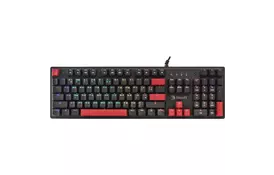 Клавіатура A4Tech Bloody S510N BLMS USB Fire Black (Bloody S510N Fire Black) - Фото