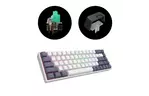 Клавиатура Dark Project One KD68B PBT Mechanical G3ms Sapphire Black/White (DP-KD-68B-104700-GMT)