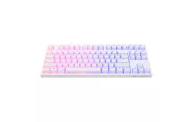 Клавиатура Dark Project KD87A PBT Mechanical Gateron Cap Teal White (DP-KD-87A-107700-GTC) - Фото