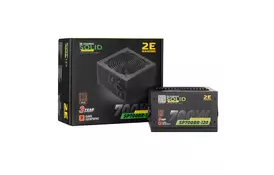 Блок питания 2E GAMING SOLID POWER (700W), >85, 80+ Bronze, 120mm, 1xMB 24pin(20+4), 1xCPU 8pin(4+4), 3xMolex, (2E-SP700BR-120) - Фото