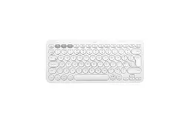 Клавіатура Logitech K380 Multi-Device Bluetooth UA Off-White (920-009868) - Фото