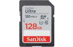 SanDisk Карта памяти SD 128GB C10 UHS-I R140MB/s Ultra
