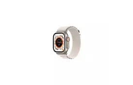 Смарт-годинник Apple Watch Ultra GPS + Cellular, 49mm Titanium Case with Starlight Alpine Loop - Small (MQFQ3UL/A) - Фото
