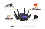 ASUS Маршрутизатор GT-AXE16000 Wi-Fi 6E 4xGE LAN 1x2.5GE WAN 2x10GE LAN/WAN 1xUSB3.2 1xUSB2.0 MU-MIMO OFDMA MESH gaming