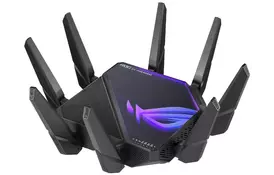ASUS Маршрутизатор GT-AXE16000 Wi-Fi 6E 4xGE LAN 1x2.5GE WAN 2x10GE LAN/WAN 1xUSB3.2 1xUSB2.0 MU-MIMO OFDMA MESH gaming - Фото