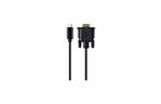 Переходник Cablexpert USB-C to VGA/Full HD60Hz 2m (A-CM-VGAM-01)