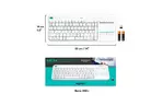 Клавиатура Logitech K400 Plus Touch Wireless UA White (920-007146)