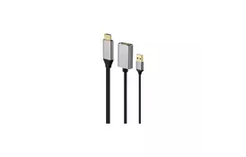 Переходник Cablexpert HDMI to DisplayPort 4K 60Hz (A-HDMIM-DPF-02) - Фото