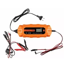 Зарядний пристрій автоматичний Neo Tools, 6А/100Вт, 3-150Ач, для кислотних/AGM/GEL акумуляторів (11-892)