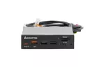 Считыватель флэш-карт Chieftec 3.5'' 2xUSB3.2/2xType-C/1xPD3.0/1xQC3.0 USB (CRD-908H)