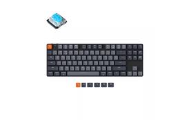 Клавіатура Keychron K1SE 87 Key Gateron Blue RGB Wireless UA Black (K1SEH2_KEYCHRON) - Фото