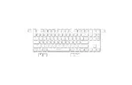 Клавиатура Keychron K1SE 87 Key Gateron Blue White Led Wireless UA Black (K1SEG2_KEYCHRON)