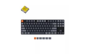 Клавіатура Keychron K1SE 87 Key Optical Mint White Led Hot-Swap Wireless UA Black (K1SED5_KEYCHRON) - Фото
