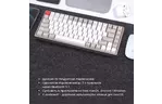 Клавиатура Keychron K2 84 Key Gateron G PRO Red Wireless UA Retro (K2K1_KEYCHRON)