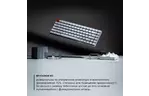 Клавиатура Keychron K3 84 Key Gateron Red Wireless RU White (K3K1_KEYCHRON)