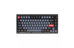 Клавиатура Keychron V1 84 Key QMK Gateron G PRO Brown Hot-Swap RGB Knob Frosted Black (V1C3_KEYCHRON)