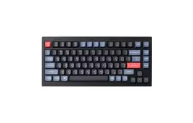 Клавіатура Keychron V1 84 Key QMK Gateron G PRO Red Hot-Swap RGB Carbon Black (V1B1_KEYCHRON) - Фото