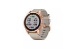 Смарт-часы Garmin fenix 7S, Sapph Sol, Rose Gold Ti w/Limestone Leather (010-02539-35)