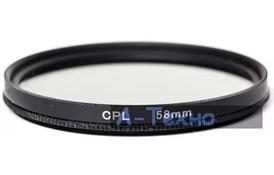 Светофильтр PowerPlant CPL 58 мм (CPLF58) - Фото