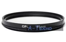 Светофильтр PowerPlant CPL 55 мм (CPLF55) - Фото