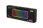 2E Gaming Клавиатура KG345 RGB 68key USB Transparent