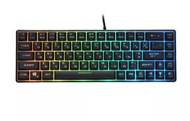 2E Gaming Клавіатура KG345 RGB 68key USB Transparent - Фото