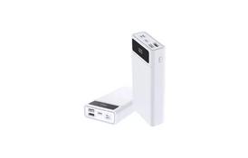 Батарея універсальна Blow 40000mAh, PD/20W, QC/3.0, inp:Micro-USB/USB-C, out:USB-A*2/USB-C, white (PB40AW) - Фото