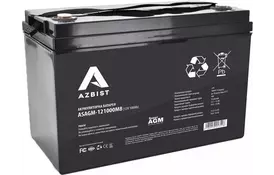 Акумулятор для ДБЖ Azbist ASAGM-121000M8 - Фото