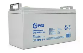 Акумулятор для ДБЖ Europower AGM EP12-100M8 12 V 100 Ah White - Фото Акумулятор для ДБЖ Europower AGM EP12-100M8 12 V 100 Ah White - Фото