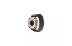 Смарт-часы Apple Watch Ultra GPS + Cellular, 49mm Titanium Case with Green Alpine Loop -Medium (MQFN3UL/A)