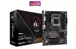 ASRock Материнская плата X670E PG LIGHTNING sAM5 X670 4xDDR5 M.2 HDMI DP