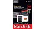 SanDisk Карта памяти microSD 128GB C10 UHS-I U3 R190/W90MB/s Extreme V30+SD