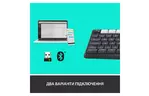 Клавиатура Logitech K375 Multi-Device Wireless UA Graphite (920-008181)