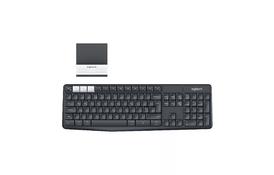 Клавіатура Logitech K375s Multi-Device Wireless UA Graphite (920-008181) - Фото