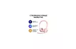Наушники Logitech H390 USB Rose (981-001281)