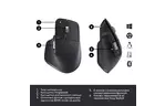 Мышь Logitech MX Master 3S для Business Performance Wireless/Bluetooth Graphite (910-006582)