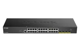D-Link Коммутатор DGS-1250-28X 24xGE, 4xSFP+, WebSmart - Фото